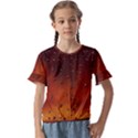 Water Drops, Lui, Amazing Kids  Cuff Sleeve Scrunch Bottom T-Shirt View1