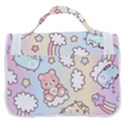 Usheen Carebears, Bears, Cat, Colorful, Cute, Pastel, Pattern Satchel Handbag View3