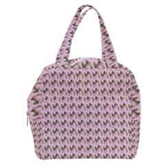Fern Pattern 2 Pink Boxy Hand Bag