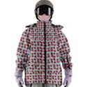 Kawaii Jam Pattern Aqua Women s Zip Ski and Snowboard Waterproof Breathable Jacket View1