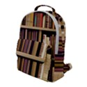 Books Bookshelves Office Fantasy Background Artwork Book Cover Apothecary Book Nook Literature Libra Flap Pocket Backpack (Large) View1