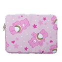 Cheer Bear Pink, Care, Care Bears, Cartoon 14  Vertical Laptop Sleeve Case With Pocket View1
