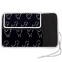 Cute Black, Dinosaur Pen Storage Case (L) View2