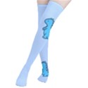 Dinosaur , Cute, Pastel, Thigh High Stockings View2