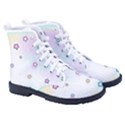 Stars, Cute, Pastel, Pattern Women s High-Top Canvas Sneakers View3