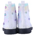 Stars, Cute, Pastel, Pattern Women s High-Top Canvas Sneakers View4