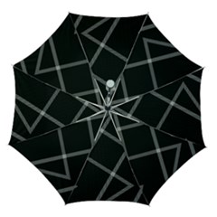 Stripes, Zigzag, Surface, Pattern, Automatic Folding Umbrella With Case (medium)