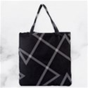 Stripes, Zigzag, Surface, Pattern, Grocery Tote Bag View1