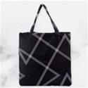 Stripes, Zigzag, Surface, Pattern, Grocery Tote Bag View2