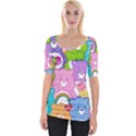 The Care Bears, Care Bears, Cartoon Wide Neckline T-Shirt View1