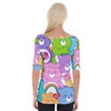 The Care Bears, Care Bears, Cartoon Wide Neckline T-Shirt View2
