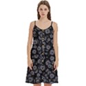 Whimsy Beasts Print Pattern Design Women s Spaghetti Strap Pullover Cami Dress View1