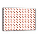 Kawaii Pumpkin Patt White Canvas 18  x 12  (Stretched) View1