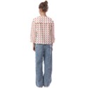 Kawaii Pumpkin Patt White Kids  Sailor Shirt View2