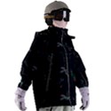 Background Pattern Dragonfly Women s Zip Ski and Snowboard Waterproof Breathable Jacket View3