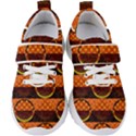 Art Pattern Design Wallpaper Kids  Velcro Strap Shoes View1