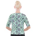 Texture Dots Pattern Cropped Button Cardigan View2