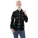Amoled Women s Long Sleeve Pocket Shirt View1