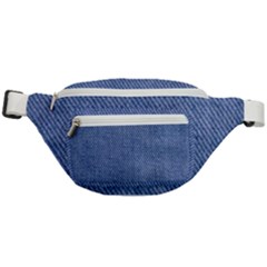 Blue Denim Fanny Pack