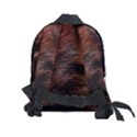 Brown Wool Texture Kids  Age 2-4 Lightweight Preschool Backpack View2