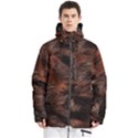 Brown Wool Texture Men s Multi Pockets Zip Ski and Snowboard Waterproof Breathable Jacket View1