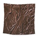 Chocolate Texture, Dark Chocolate Background Square Tapestry (Large) View1
