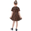 Chocolate Texture, Dark Chocolate Background Kids  Sailor Dress View2