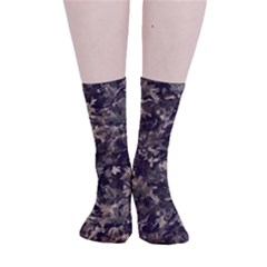 Camouflage Army Survival Uniform Smooth Crew Length Tube Socks