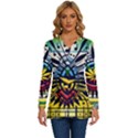 River Roots Long Sleeve Drawstring Hooded Top View1