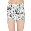 Bottle Chic Print Patterns Kids  Sports Shorts View1