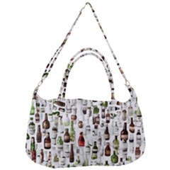 Bottle Chic Print Patterns Removable Strap Handbag