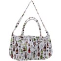 Bottle Chic Print Patterns Removable Strap Handbag View1