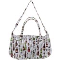 Bottle Chic Print Patterns Removable Strap Handbag View2