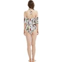 Bottle Chic Print Patterns Halter Flowy Bikini Set  View2