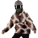 Giraffe Skin Texture Men s Ski and Snowboard Waterproof Breathable Jacket View2