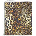 Leopard Skin Texture, Macro, Brown 8  x 10  Softcover Notebook View2