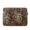 Leopard Skin Texture, Macro, Brown 13  Vertical Laptop Sleeve Case With Pocket View2