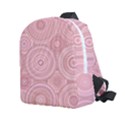 Pink Retro Texture With Circles, Retro Circles Background, Kids  Age 2-4 Lightweight Preschool Backpack View1