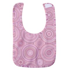 Pink Retro Texture With Circles, Retro Circles Background, Baby Bib