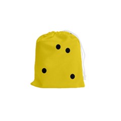 Punch Hole, Black Hole Drawstring Pouch (small)