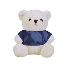 Purple Camo Full Print Tee For Cuddly Teddy Bear