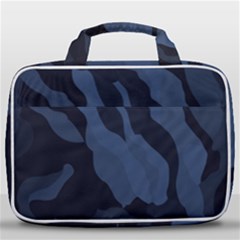 Purple Camo Travel Toiletry Bag With Hanging Hook