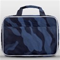 Purple Camo Travel Toiletry Bag With Hanging Hook View1