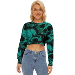 Skulls Lightweight Long Sleeve Sweatshirt
