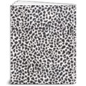 Zebra Skin, Vector Textures, White Black Background 8  x 10  Softcover Notebook View2