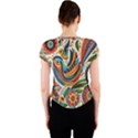 Madhubani Art A Crew Neck Crop Top View2