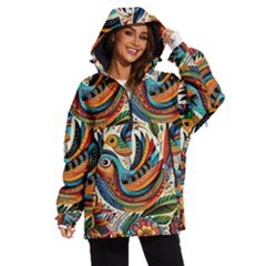 Madhubani Art A Women s Ski And Snowboard Waterproof Breathable Jacket