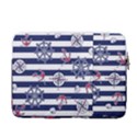 Seamless Marine Pattern 14  Vertical Laptop Sleeve Case With Pocket View2