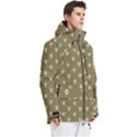 Camping Is Fun! Men s Multi Pockets Zip Ski and Snowboard Waterproof Breathable Jacket View3