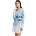 Elegant Restraint 20240825 172511 0000 Long Sleeve Velour Skater Dress View2
